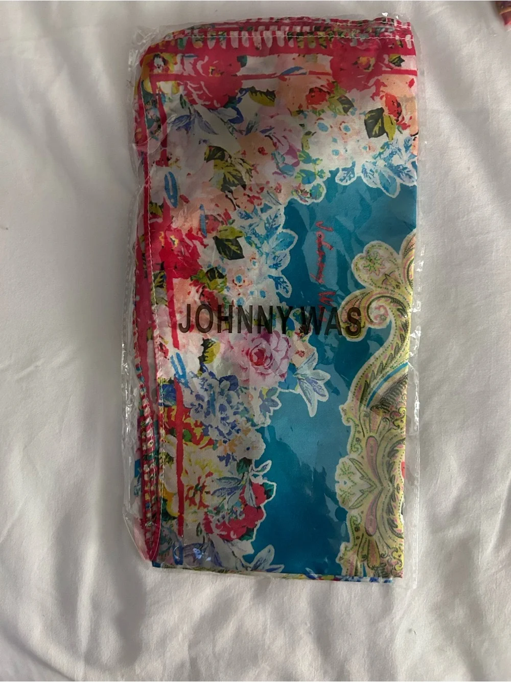 Johnny Was Rivoray Blue Scarf